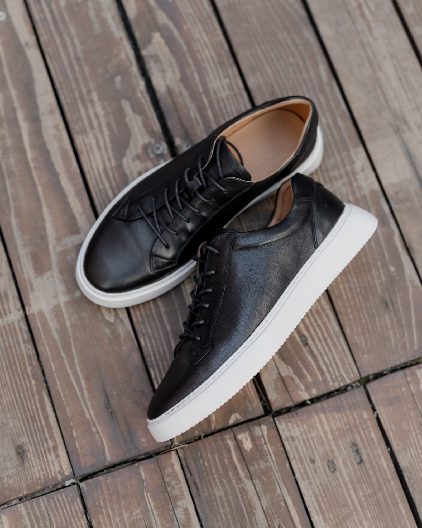 Кожаные кеды Arees Meniwa (205)