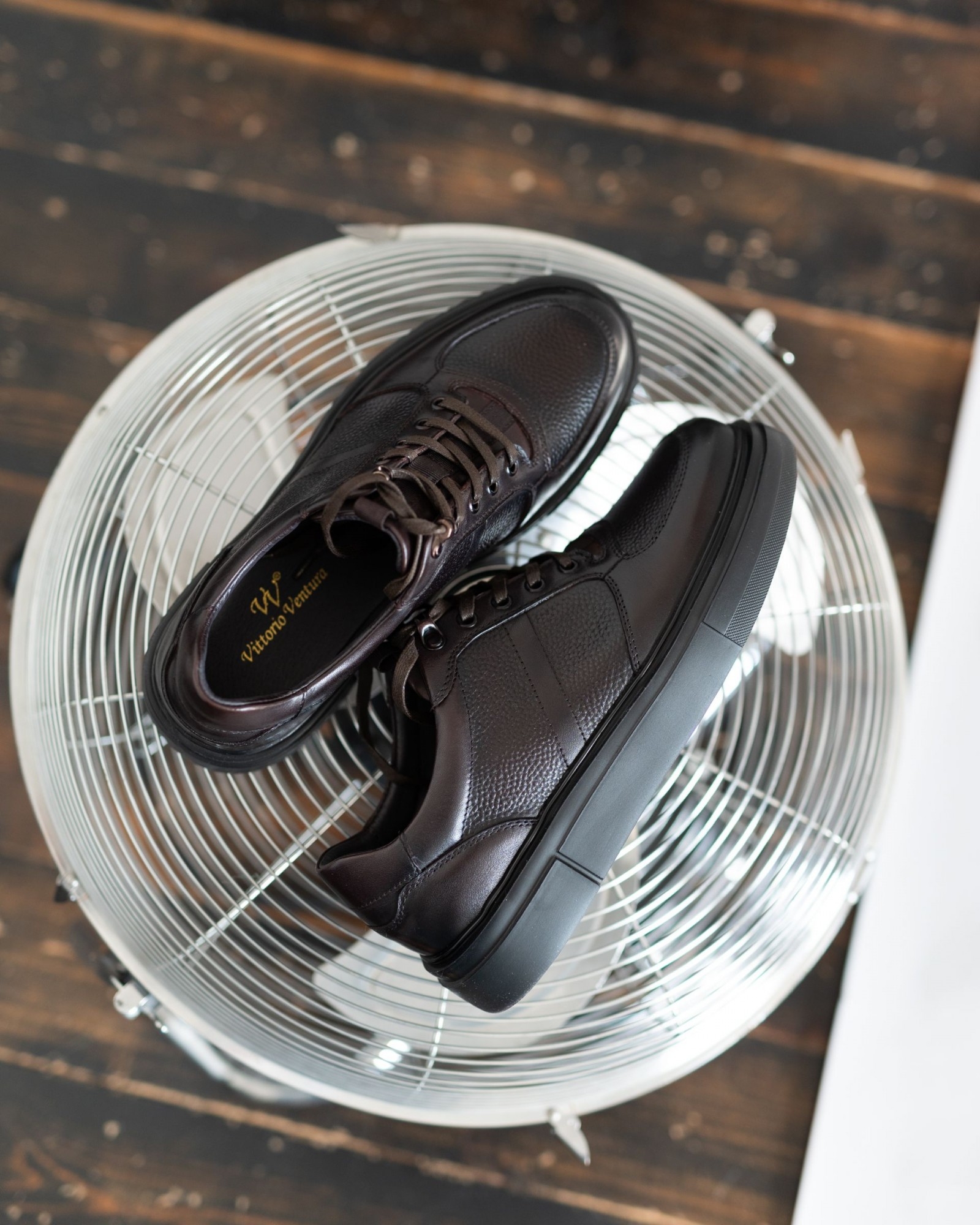 Кожаные кеды Ventura (075)