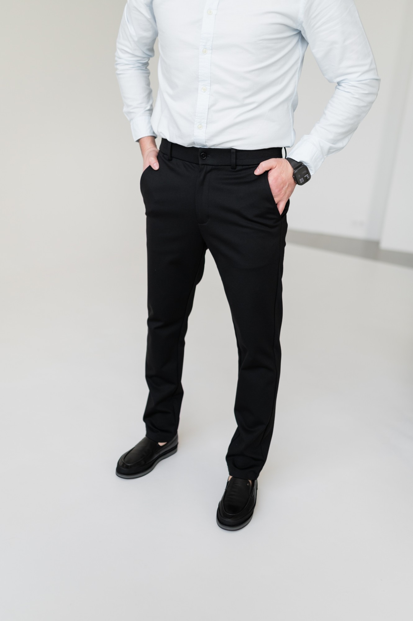 Чёрные штаны CMT (B016) 