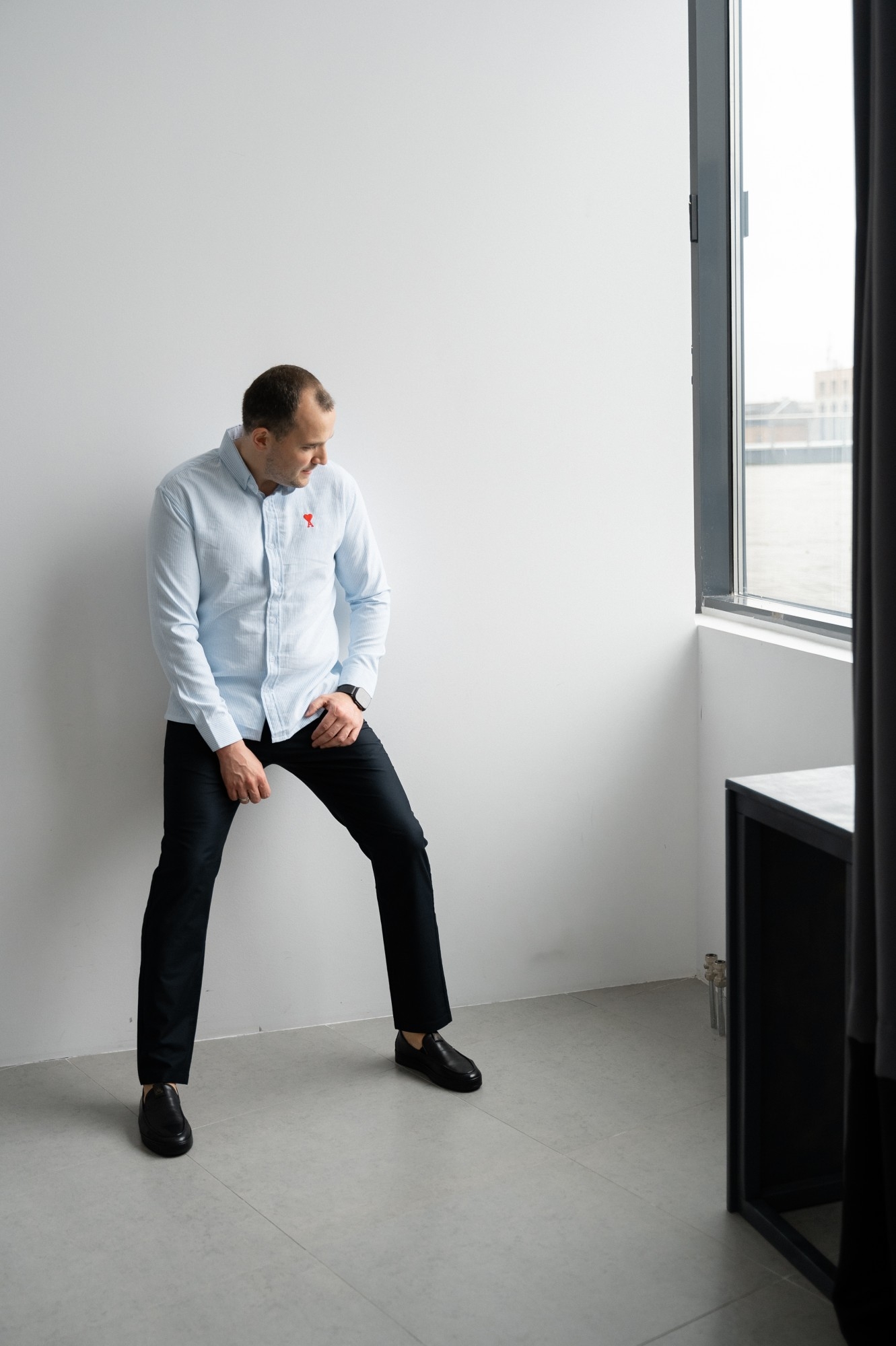 Льняные брюки CMT (B029)