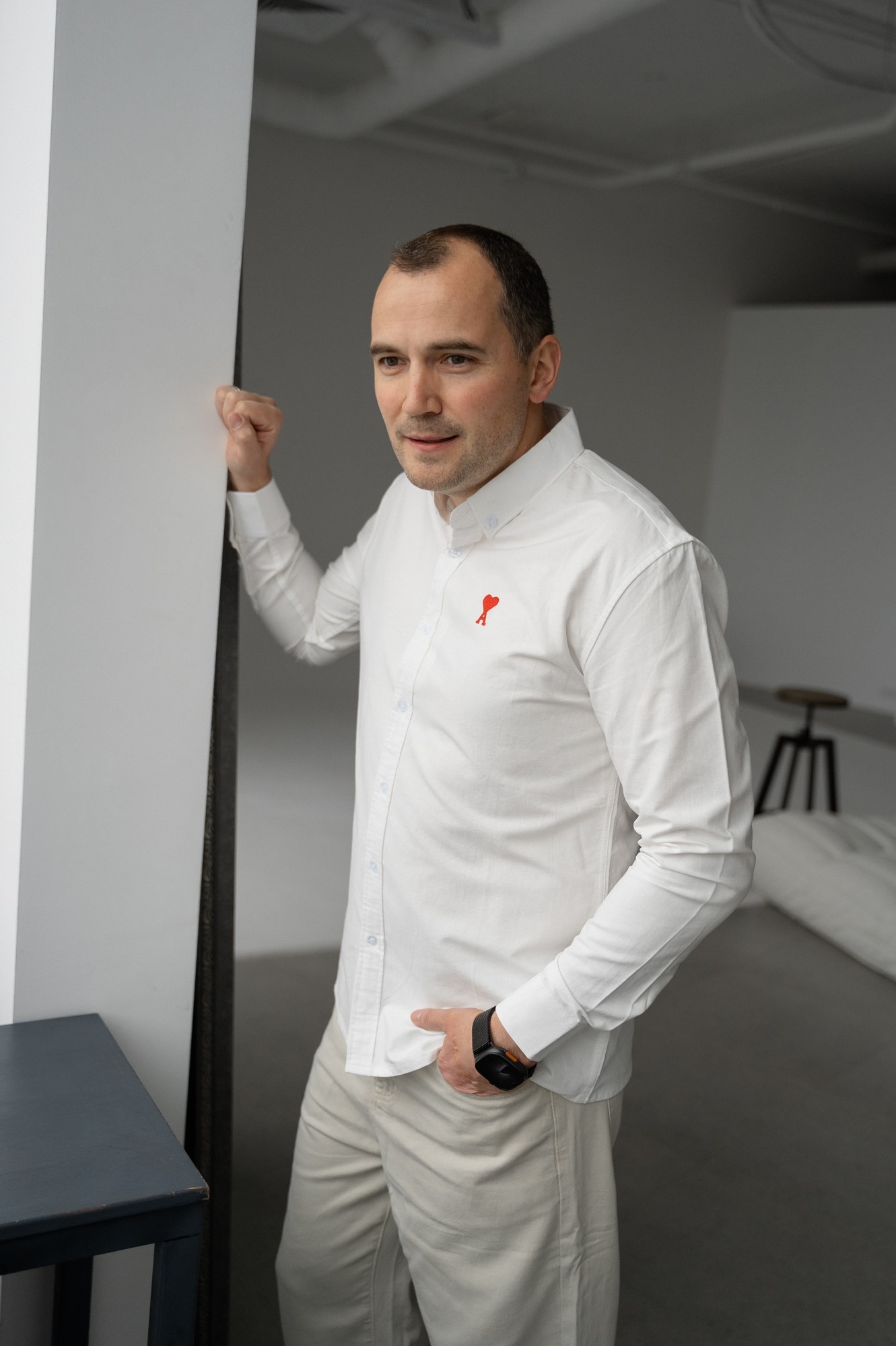 Белая рубашка CMT (S031)