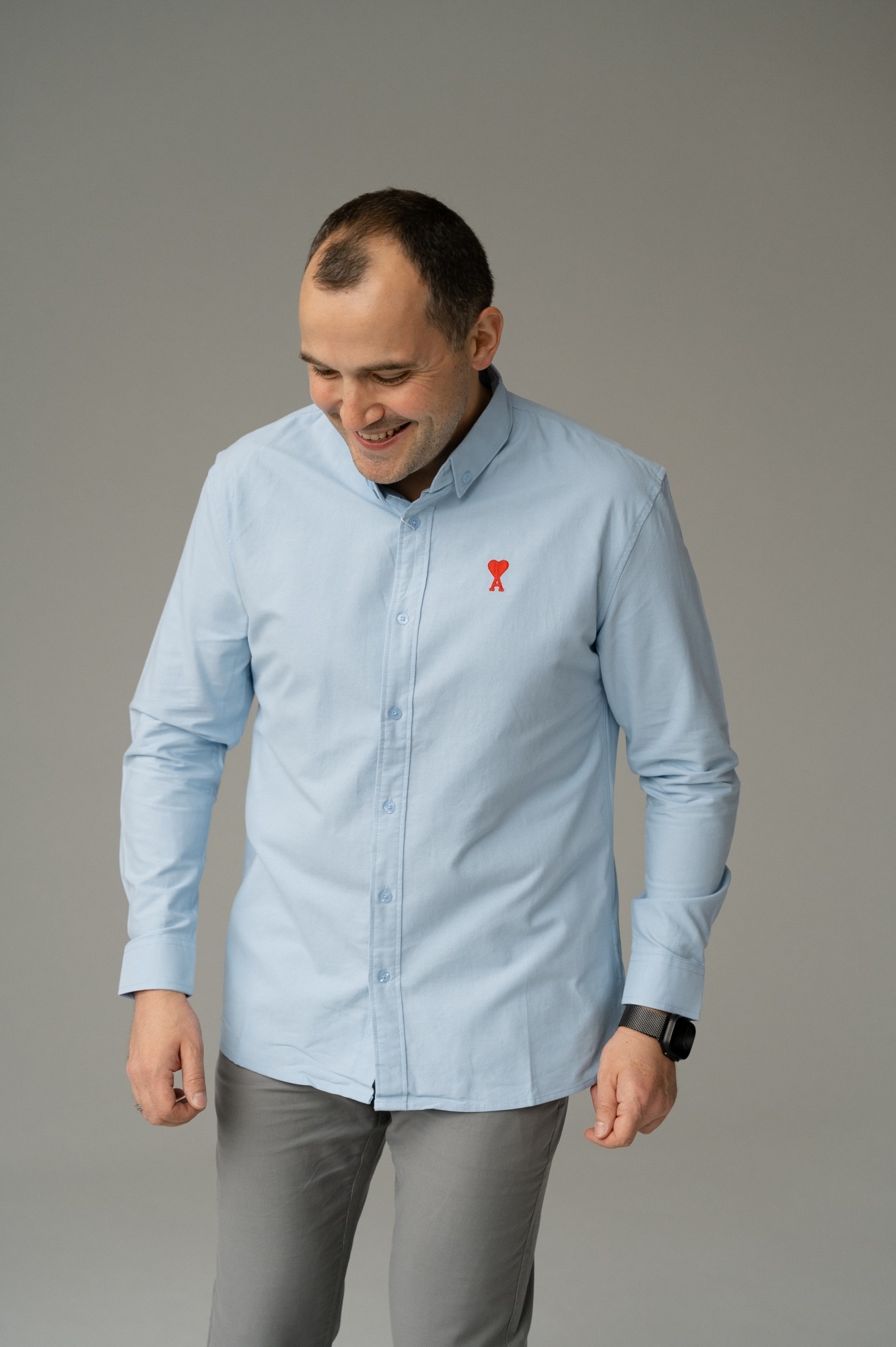 Голубая рубашка CMT (S032)