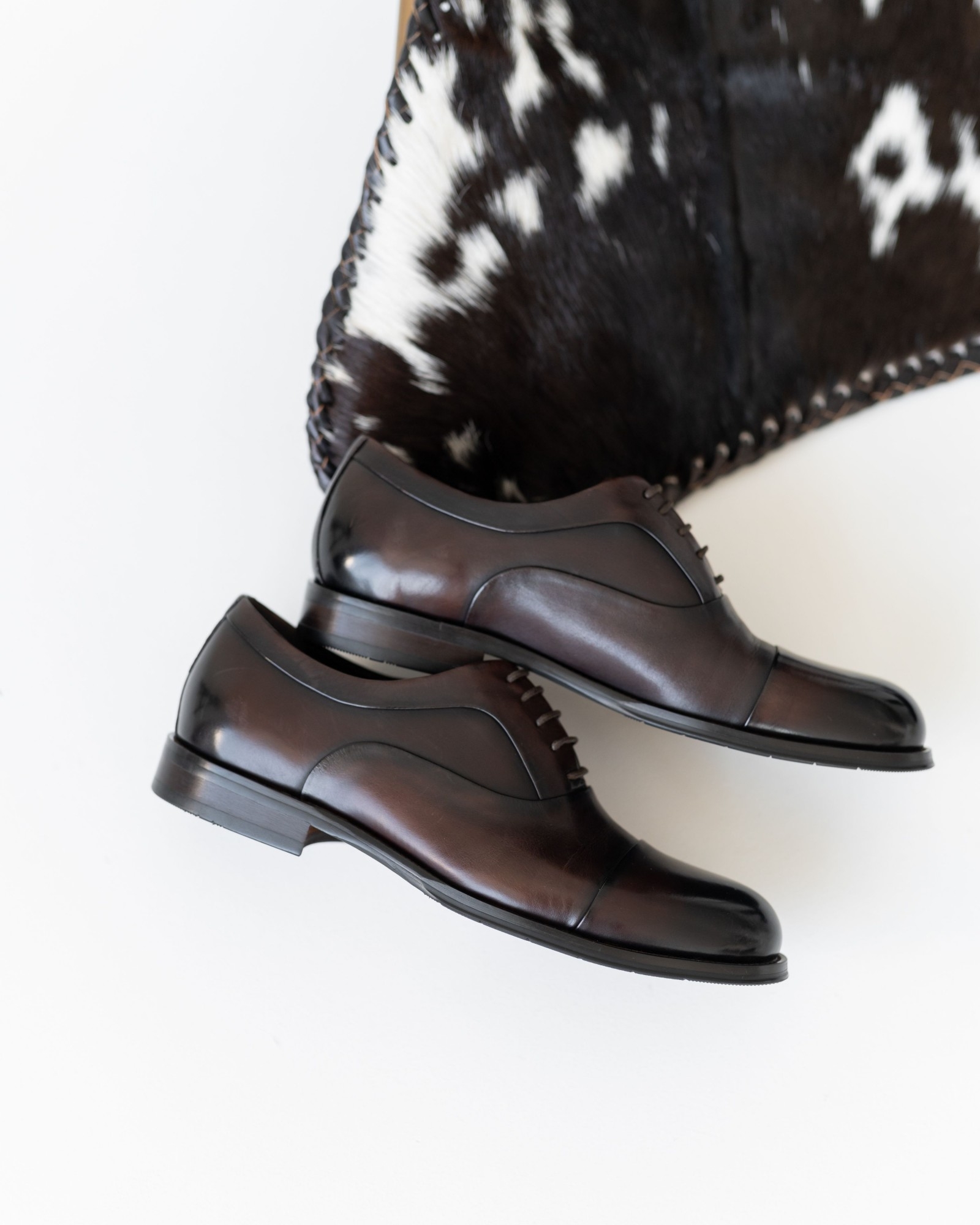 Коричневые оксфорды M.Piero (013)