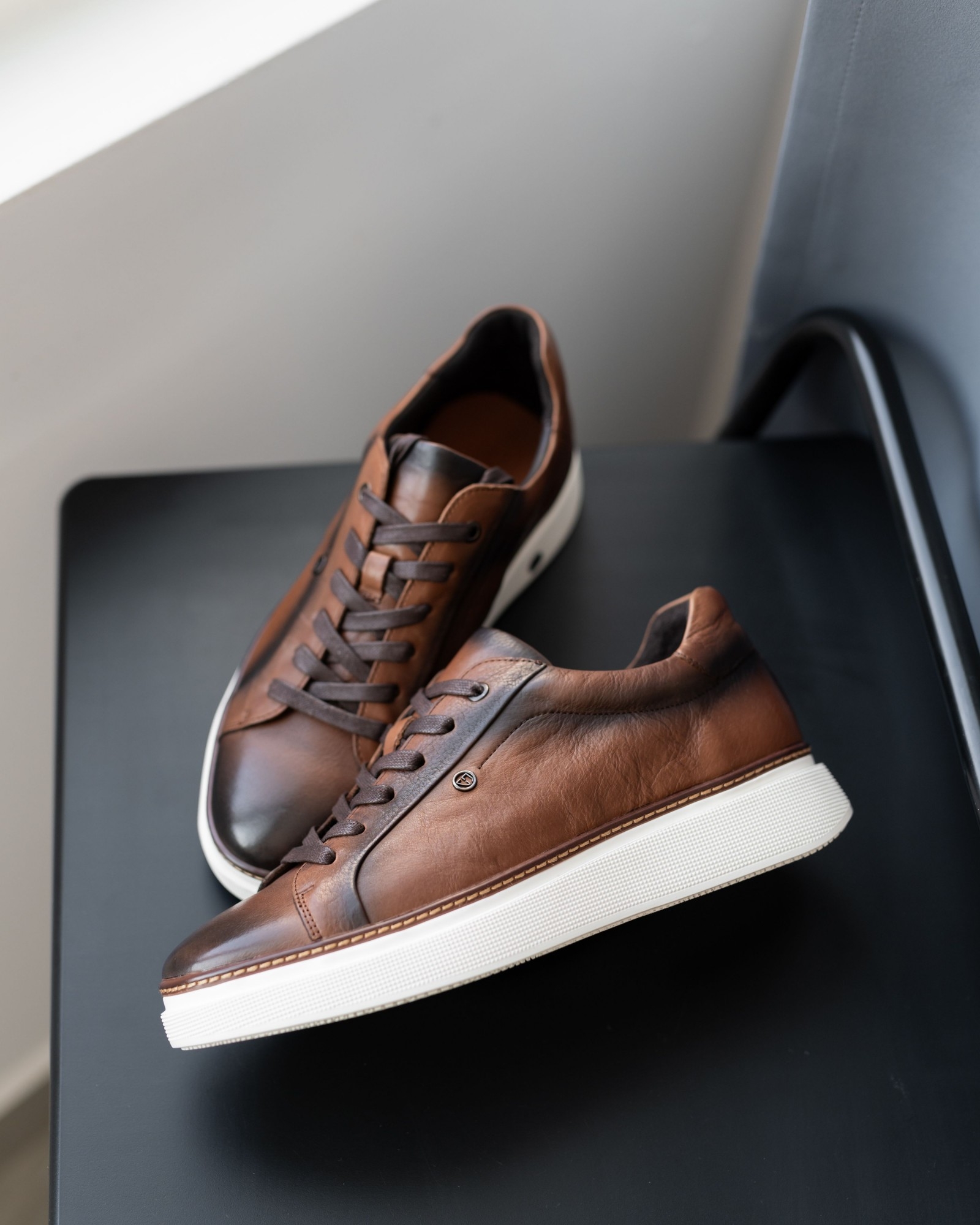 Коричневые кеды Cosottinni (286)