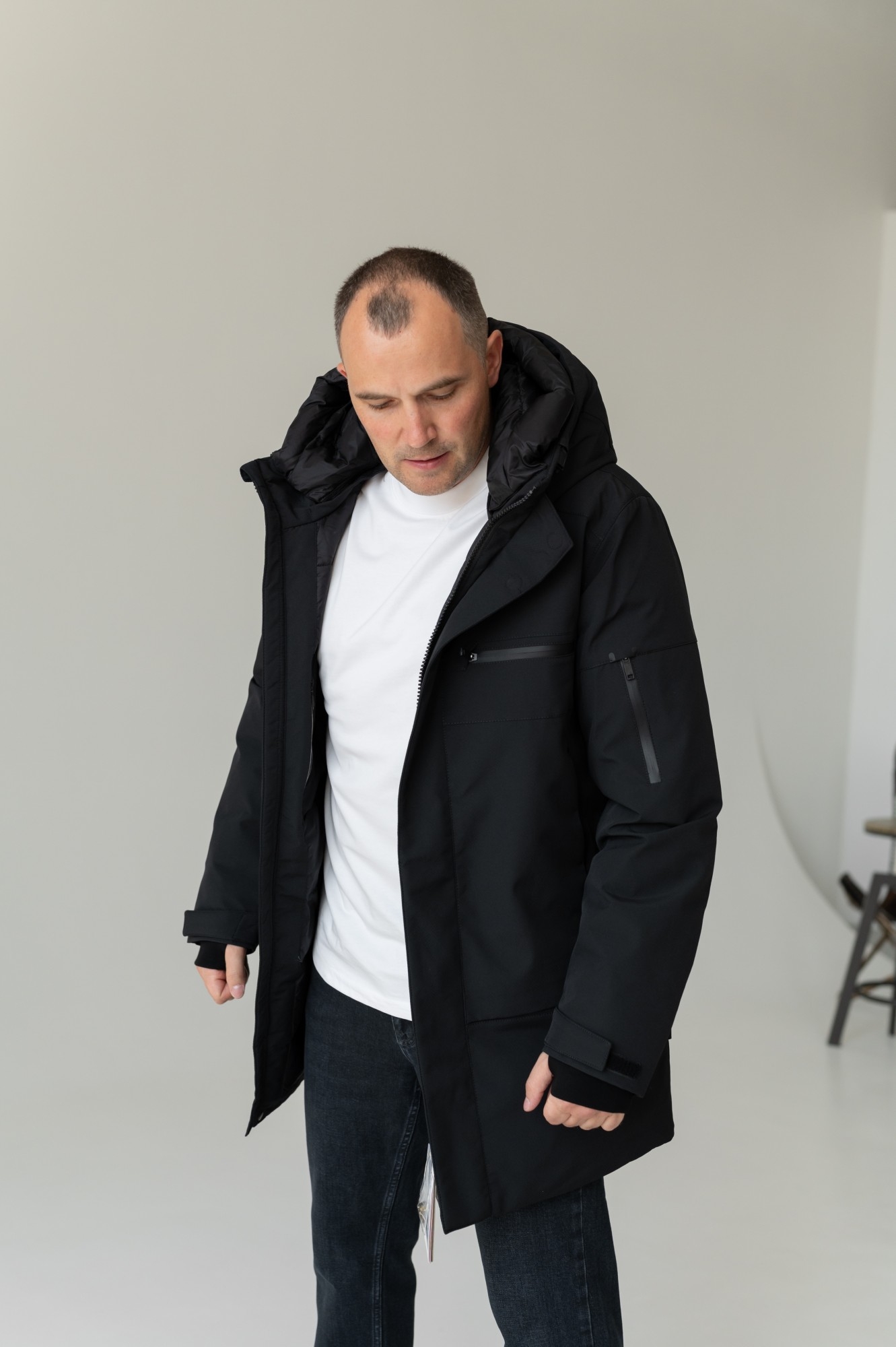 Пуховик удлинённый CMT (U3)