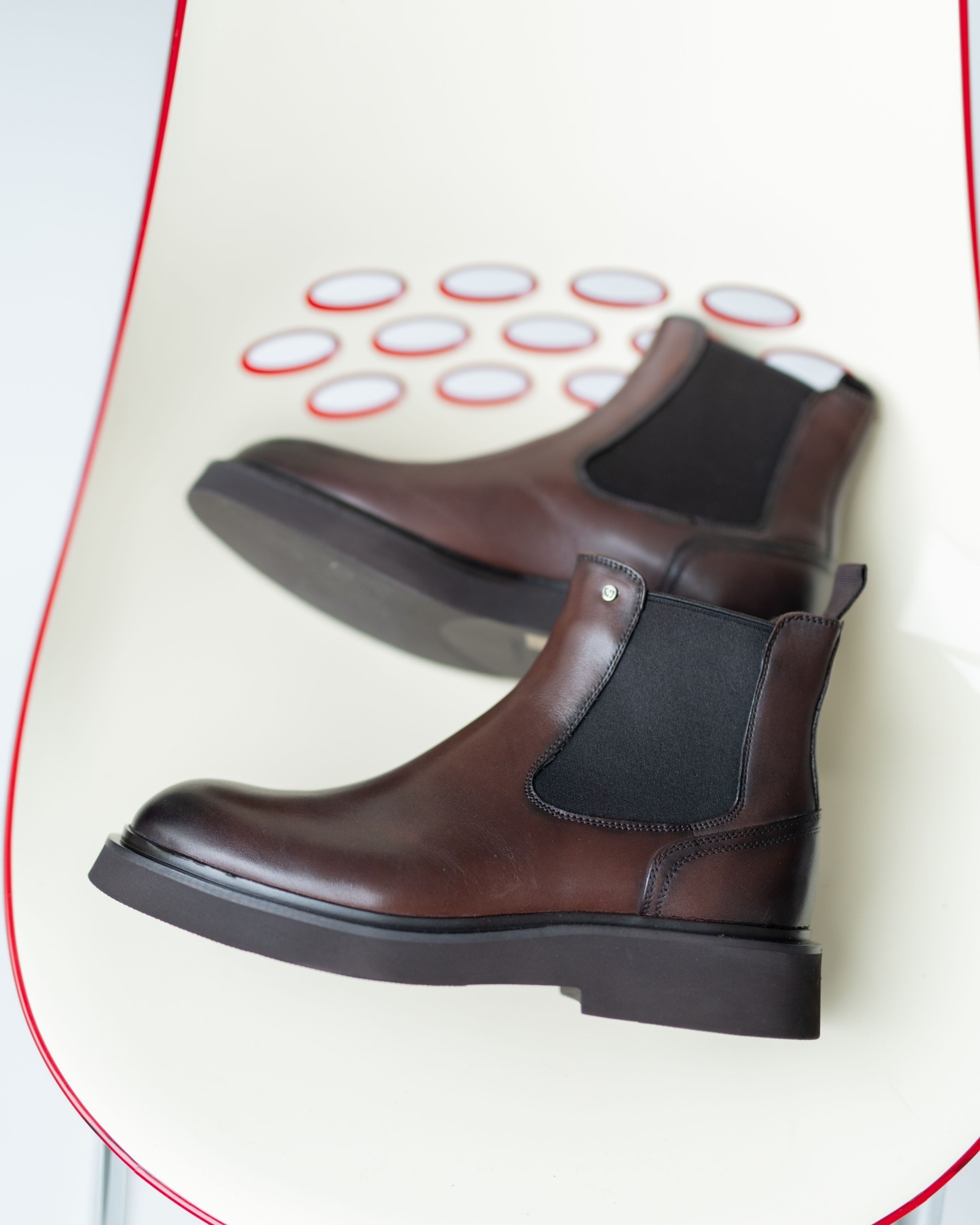 Современные коричневые челси Cosottinni (183)