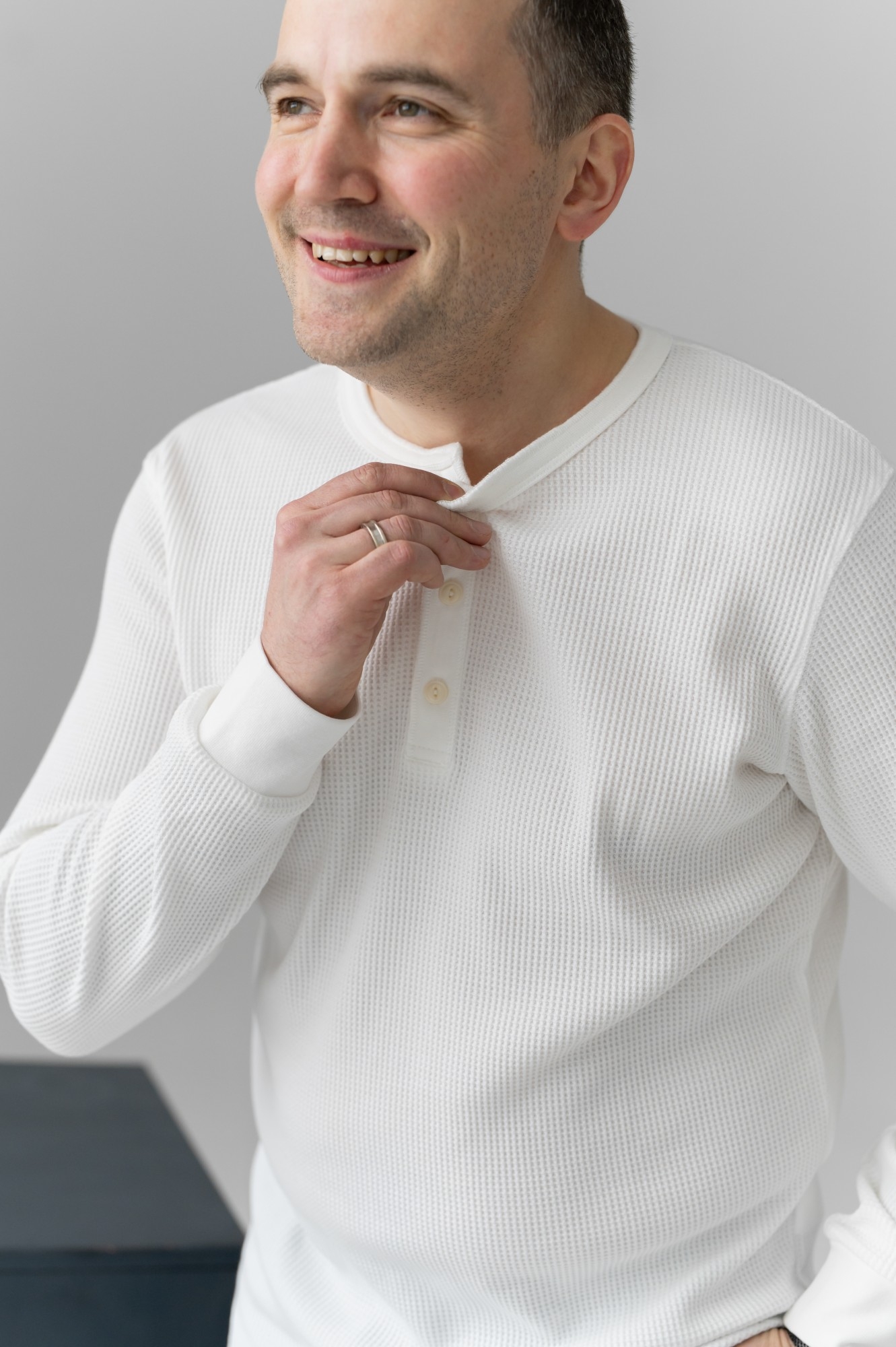 Лонгслив белый CMT (L002)