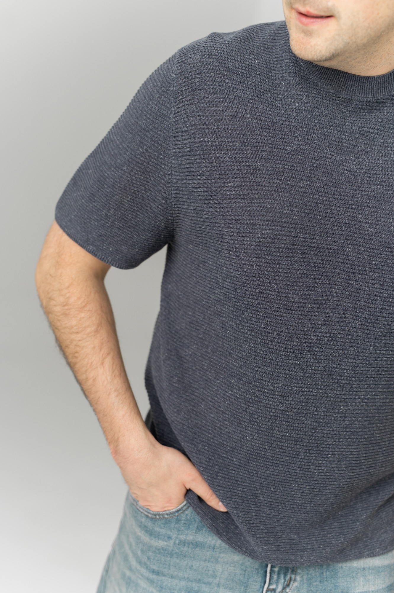 Футболка серая CMT (M020)