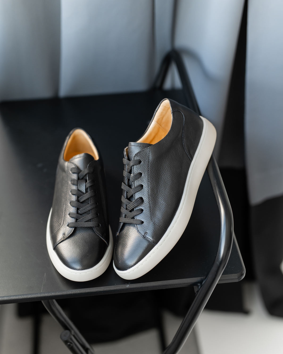 Кожаные кеды  Clemento (565)