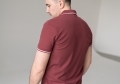 Бордовое поло CMT (M009)