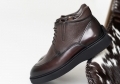 Коричневые демисезонные полуботинки Marco Piero (061)