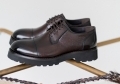 Коричневые дерби на грубой подошве Ventura (135)